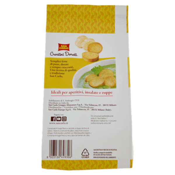San Carlo Crostini Dorati Classici 200 g