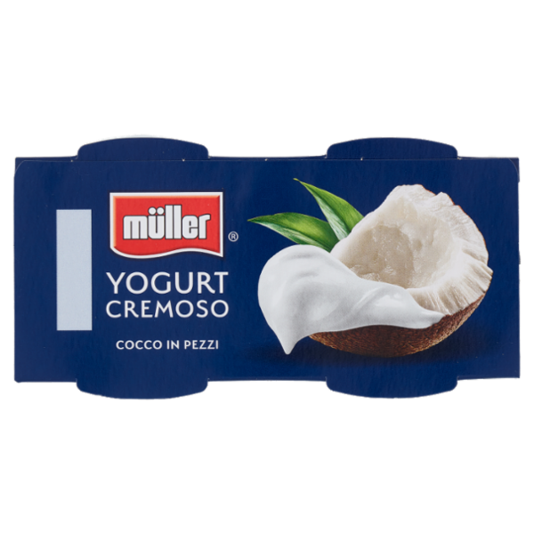 müller Yogurt Cremoso Cocco in Pezzi 2 x 125 g