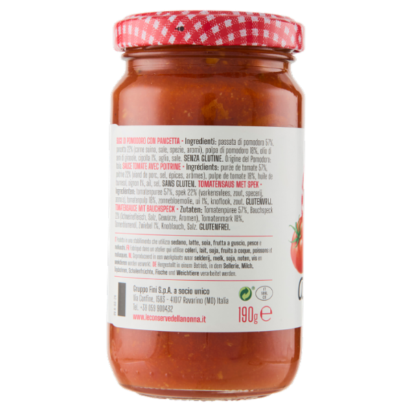 Le Conserve della Nonna Amatriciana 190 g