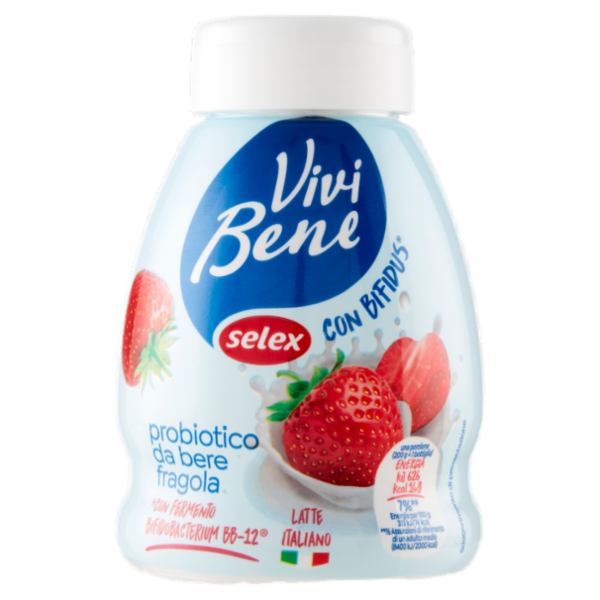 Selex Vivi Bene Bifidus Drink Fragola 200 g