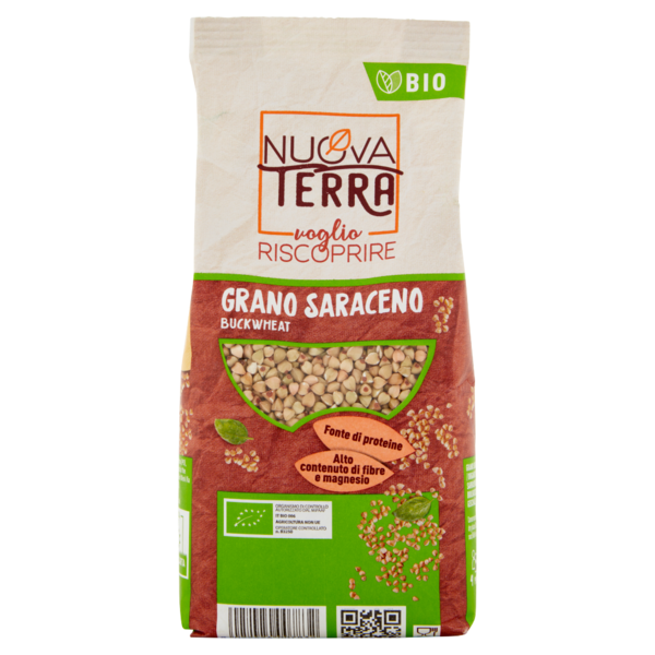 Nuova Terra voglio Riscoprire Grano Saraceno Bio 300 g