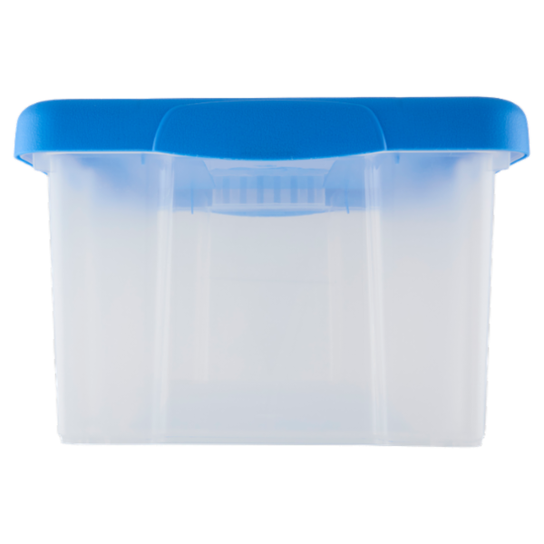 Selex Contenitore con Coperchio a Scatto Azzurro 14 L