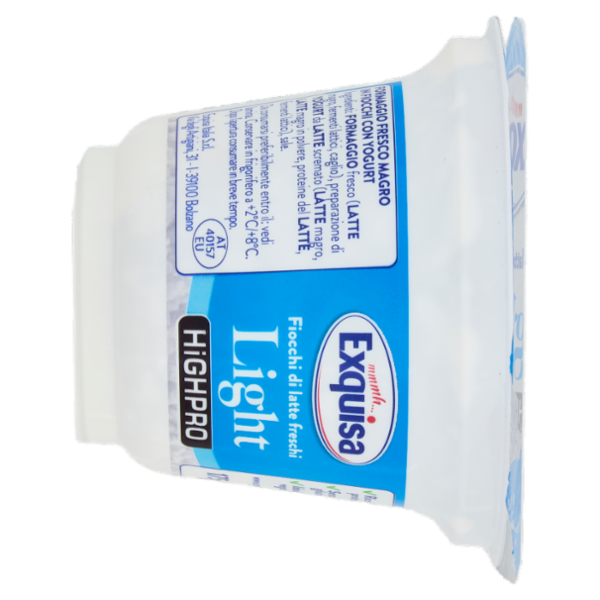 Exquisa Highpro Fiocchi di latte freschi Light 175 g