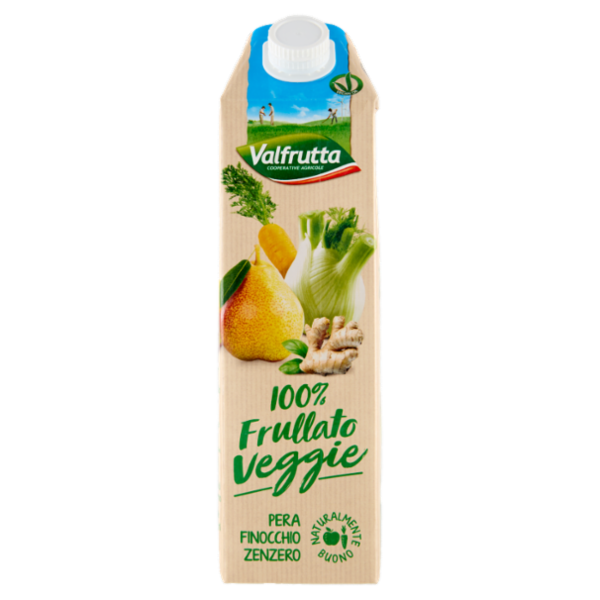 Valfrutta 100% Frullato Veggie Pera Finocchio Zenzero 1000 ml