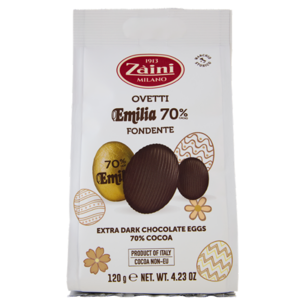 Zàini Emilia Ovetti Fondente 70% Cacao 120 g