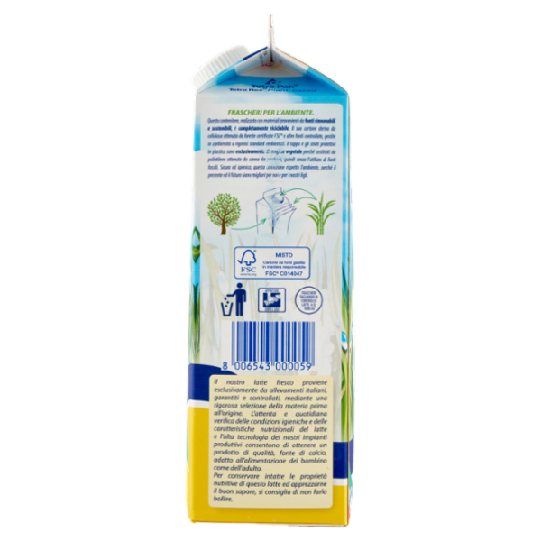Frascheri latte Fresco intero Alta Qualità 1000 ml