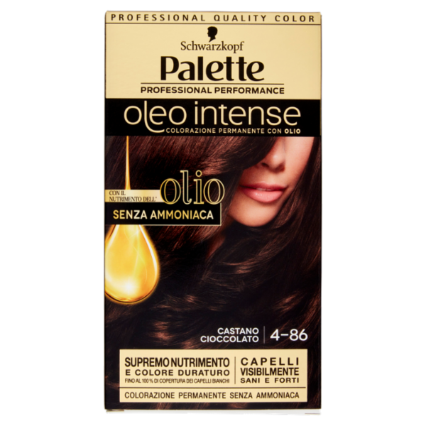 Palette oleo intense Castano Cioccolato 4-86