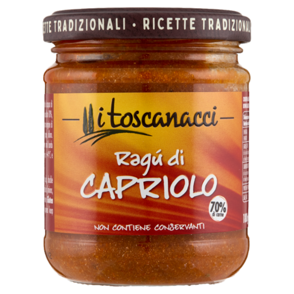 i toscanacci Ragù di Capriolo 180 g