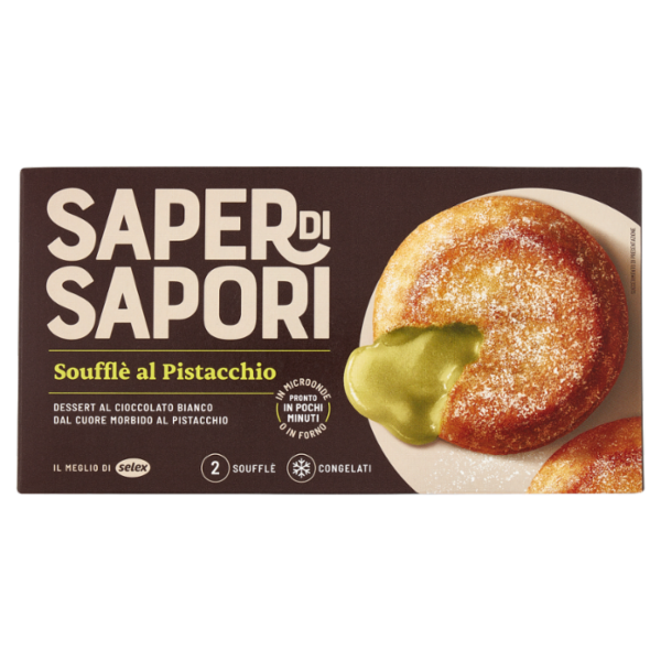 Selex Saper di Sapori Soufflè al Pistacchio Surgelato 2x100 g