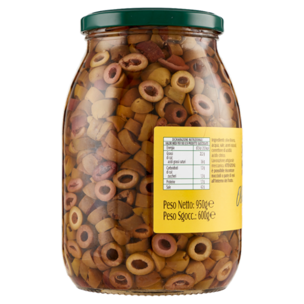 La Casa del Colle Olive Riviera tagliate a rondelle in Salamoia 950 g
