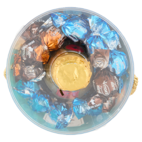Witor's Crispy Praline di Cioccolato Assortite 180 g + il Primo Filare Dessert Spumante 75 cl