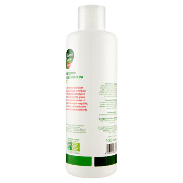 Selex Natura Chiama Detergente Frutta e Verdura Ecologico 1 L