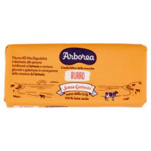 Arborea Burro Senza Lattosio 100 g