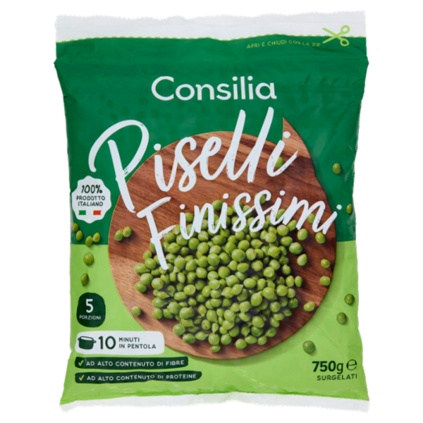 Consilia Piselli Finissimi Surgelati 750 g