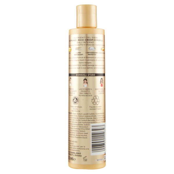Pantene Pro-V Miracle Shampoo Protezione Cheratina Ricci Perfetti 250 ml
