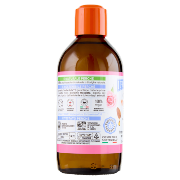 I Provenzali Olio di Mandorle Dolci al profumo di Rosa 200 mL