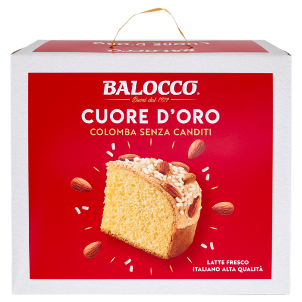 Balocco Cuore d'Oro Colomba Senza Canditi 700 g