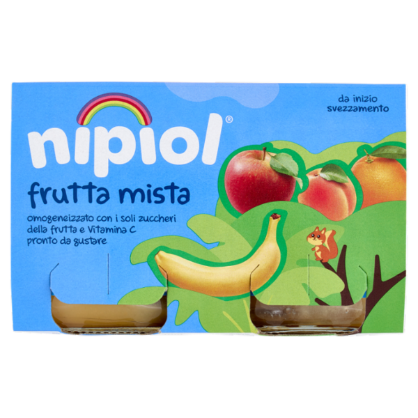 nipiol frutta mista omogeneizzato 2 x 120 g