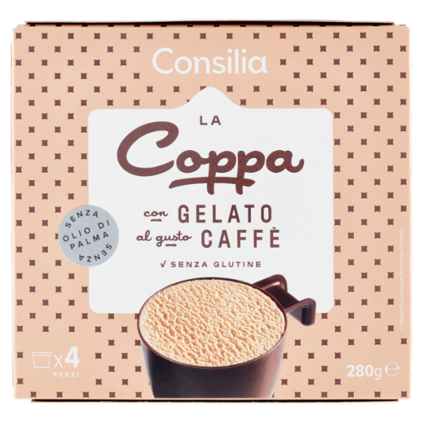 Consilia 4 Coppe di Gelato al Caffé 280 g