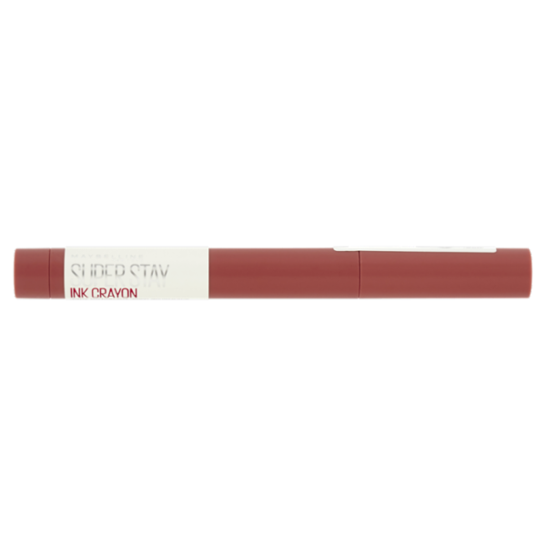 Maybelline New York Rossetto Matita SuperStay Ink Crayon Matte a Lunga Tenuta, 10 Trust Your Gut