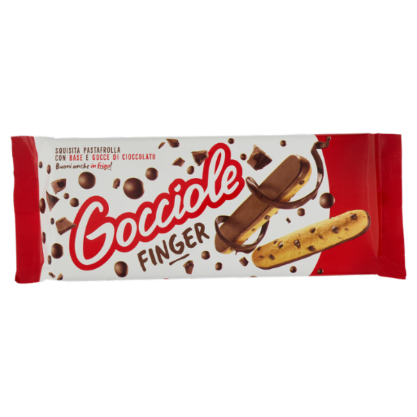 Pavesi Gocciole Finger Biscotti con Gocce di Cioccolato 120g