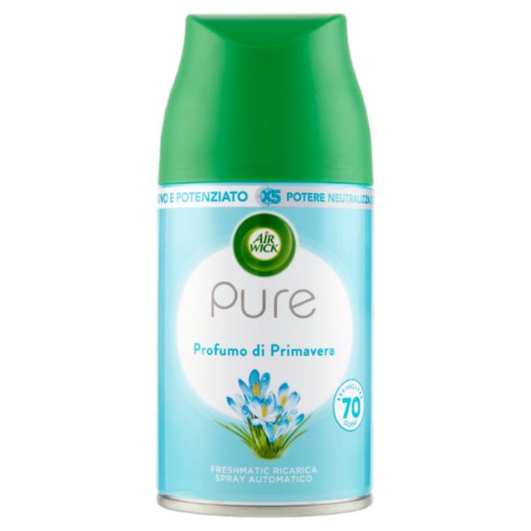 Air Wick Freshmatic Ricarica Pure Profumo di Primavera Profumatore per ambiente 250 ml