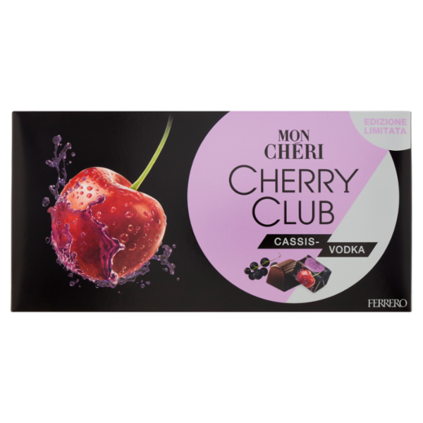 Mon Chéri Cherry Club Cassis-Vodka 15 pezzi 157 g