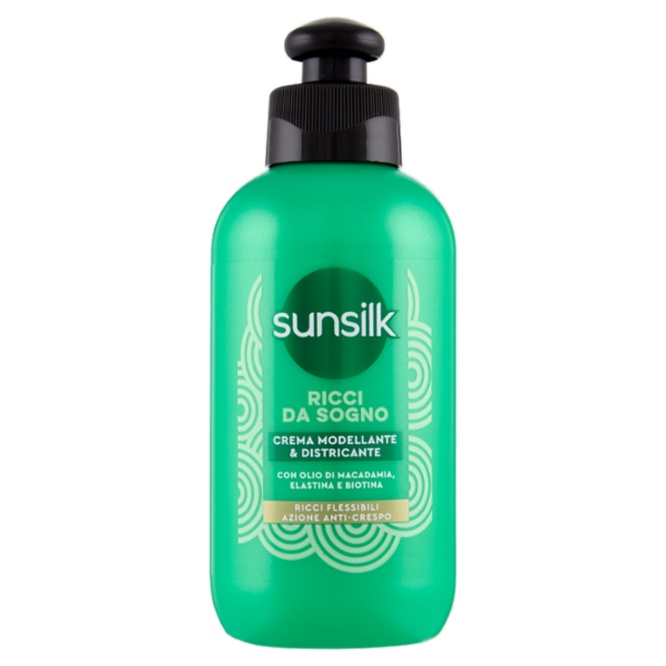sunsilk Ricci da Sogno Crema Modellante & Districante con olio di Macadamia Elastina e Biotina 200mL