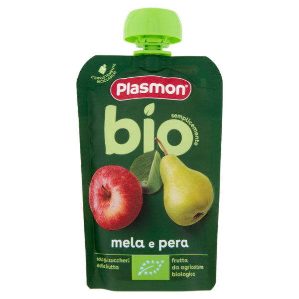 Plasmon semplicemente bio mela e pera 100 g