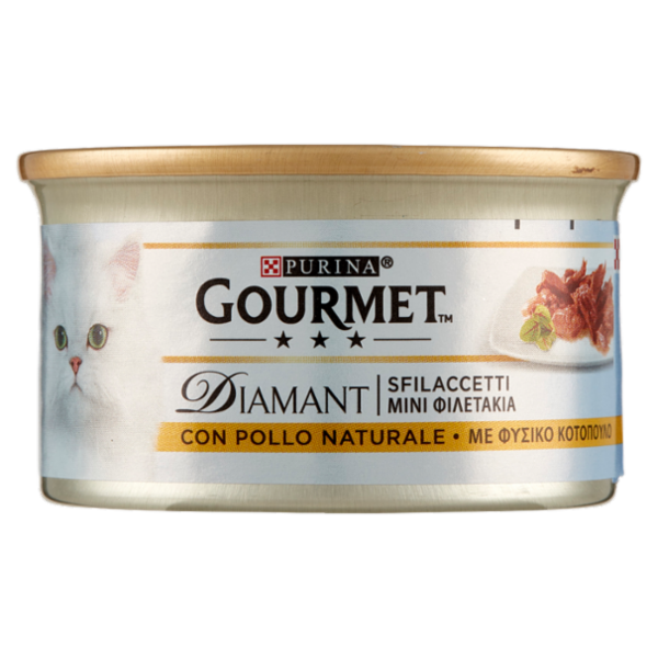 PURINA GOURMET Diamant Sfilaccetti con Pollo Naturale 85 g