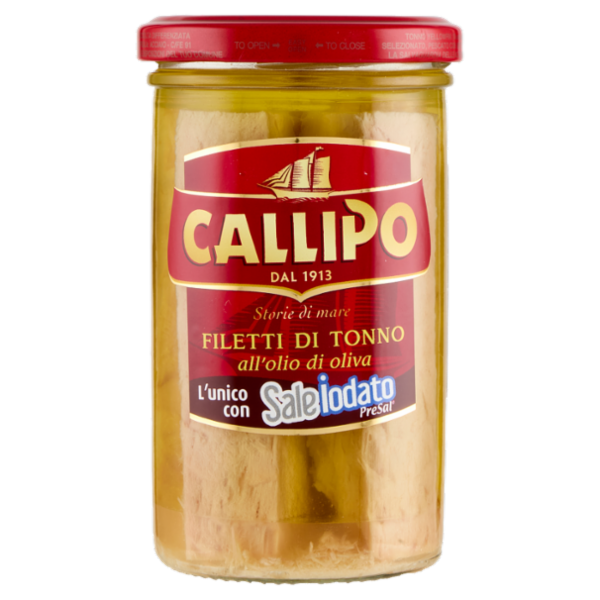 Callipo Filetti di Tonno all'olio di oliva 250 g