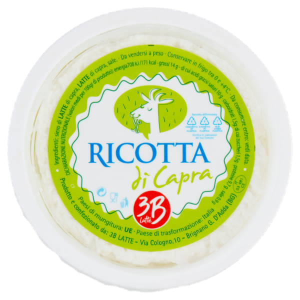 3B Latte Ricotta di Capra 220 g