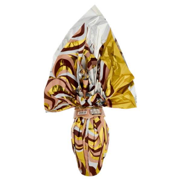 PERUGINA Uovo di Pasqua Cioccolato al Latte e granella Biscotto con 3 Cioccolatini 245g