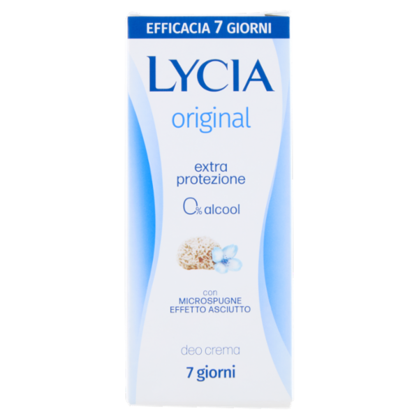 Lycia original con Microspugne Effetto Asciutto deo crema 30 ml