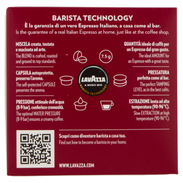 Lavazza A Modo Mio Espresso Intenso 16 Capsule 120 g