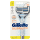 Gillette Rasoio da Uomo SkinGuard Sensitive Manico + Lamette di Ricambio, 2 Ricariche