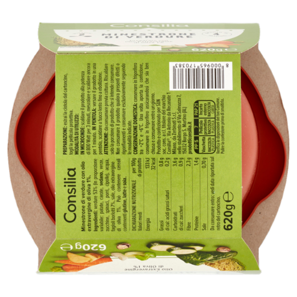 Consilia Minestrone di Verdure 620 g