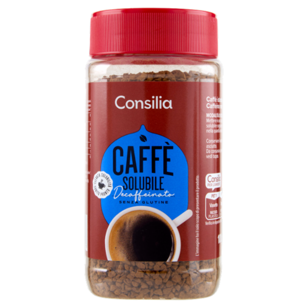 Consilia Caffè Decaffeinato Solubile 100 g