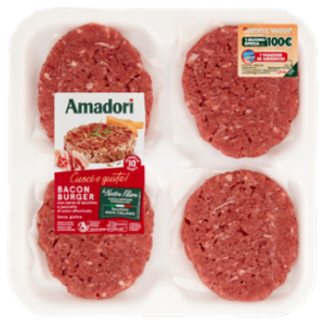 Amadori Bacon Burger 0,408 Kg