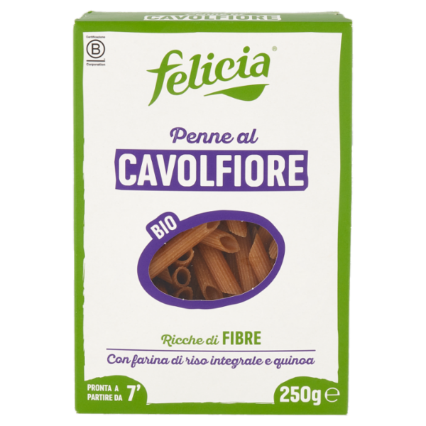 felicia Bio Penne al Cavolfiore 250 g