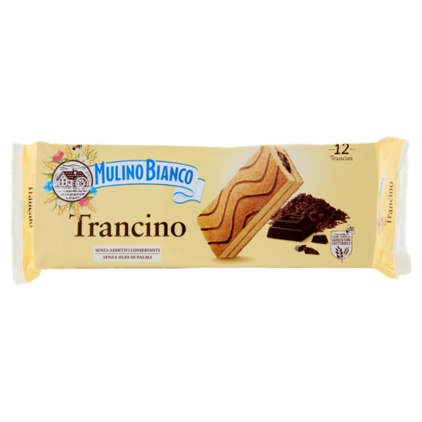 Mulino Bianco Trancino Merenda Senza Additivi Conservanti 12 pezzi 396g