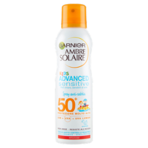 Garnier Ambre Solaire Spray Anti Sabbia Protezione Alta 50 200ml