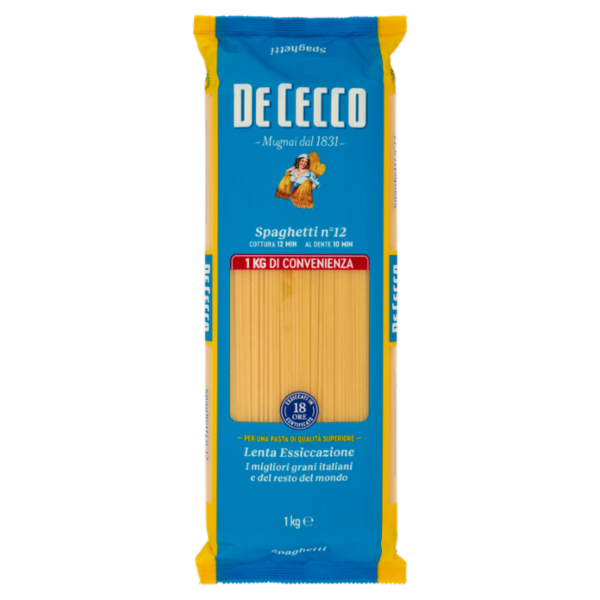 De Cecco Spaghetti n°12 1 kg