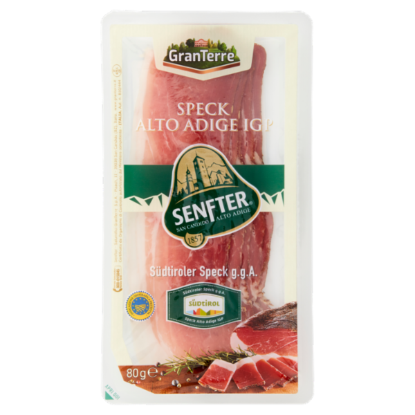 GranTerre Speck Alto Adige IGP 80 g
