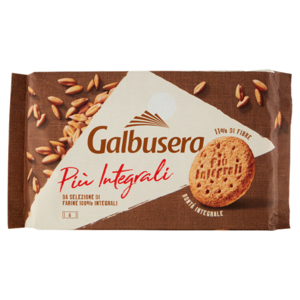 Galbusera Più Integrali 6 x 55 g