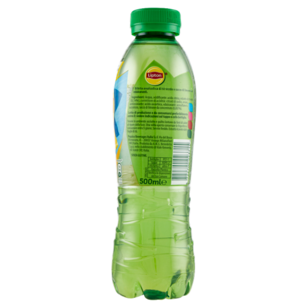 Lipton Limone Green Ice Tea Zero Zucchero 500 ml