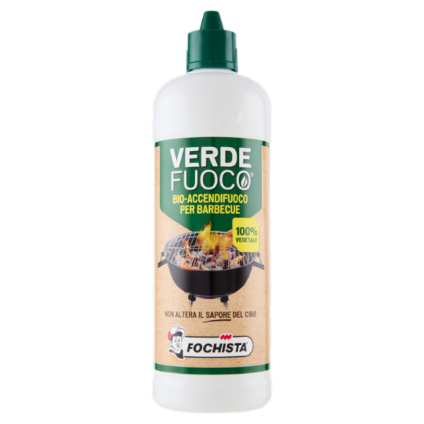 Fochista Verdefuoco Bio-Accendifuoco per Barbecue 750 ml