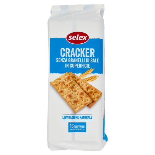 Selex Cracker Non Salati in Superficie 16x31,25 g