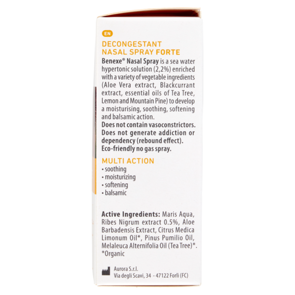 Benexè Naso Spray Nasale Forte Decongestionante 30 ml