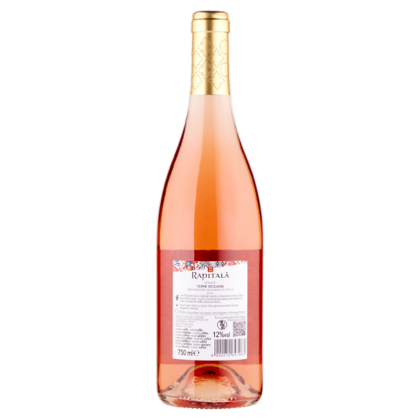 Rapitalà Rosato Terre Siciliane IGT 750 ml